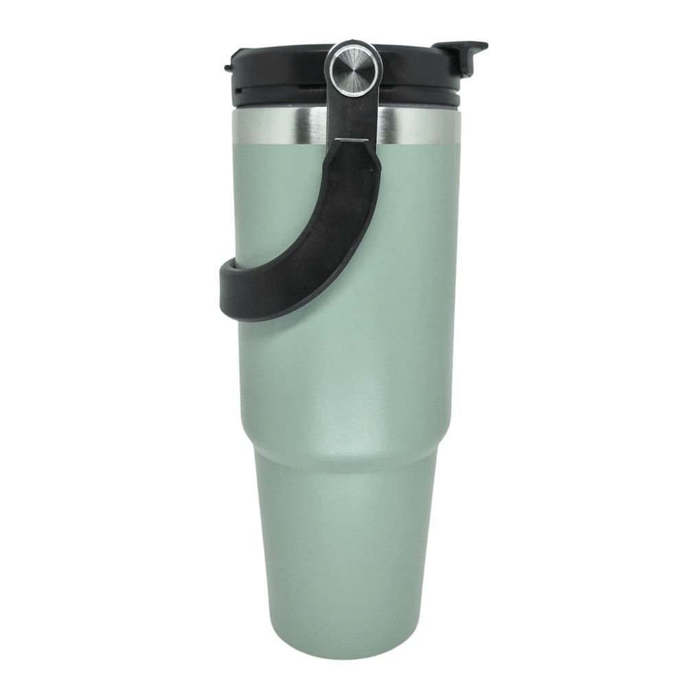 Copo Térmico Yins Handle Aço Inox 900ML Verde 3