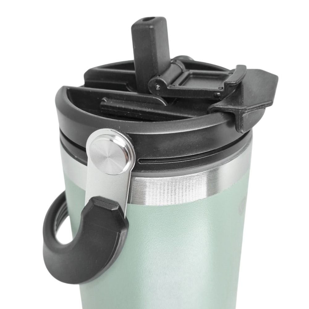 Copo Térmico Yins Handle Aço Inox 900ML Verde 5