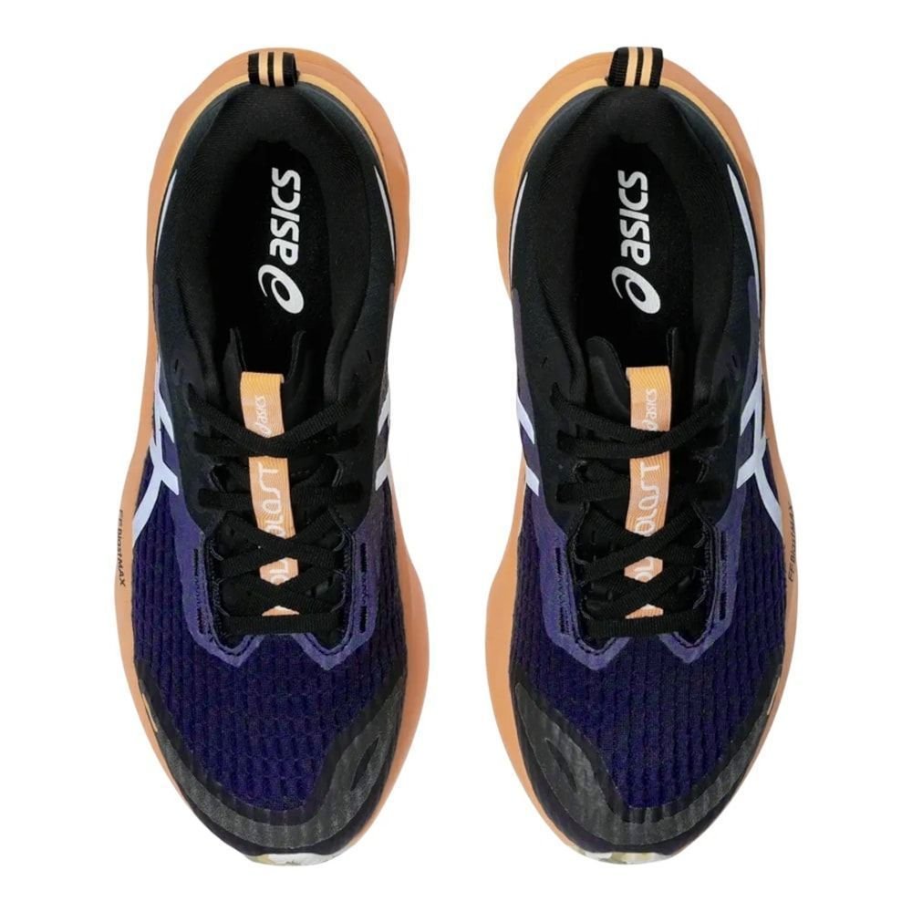 Tênis Asics Novablast 5 Lite-Show Masculino Azul Marinho/Laranja 5