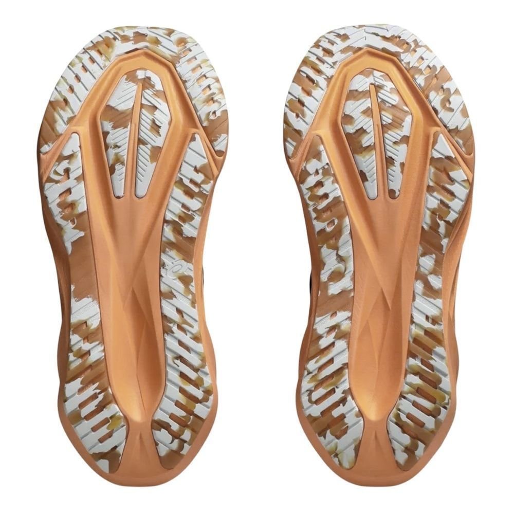 Tênis Asics Novablast 5 Lite-Show Masculino Azul Marinho/Laranja 6