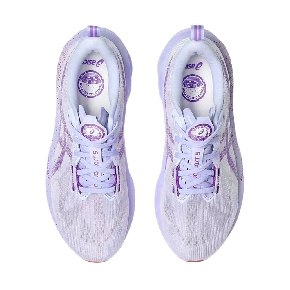 Tênis Asics Novablast 5 Tokyo Masculino Lilás 5
