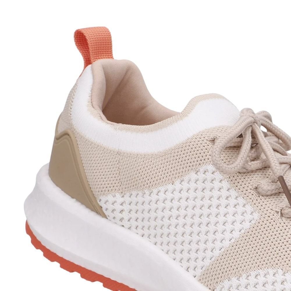 Tênis Usaflex Poofy Tricot Feminino Bege 4