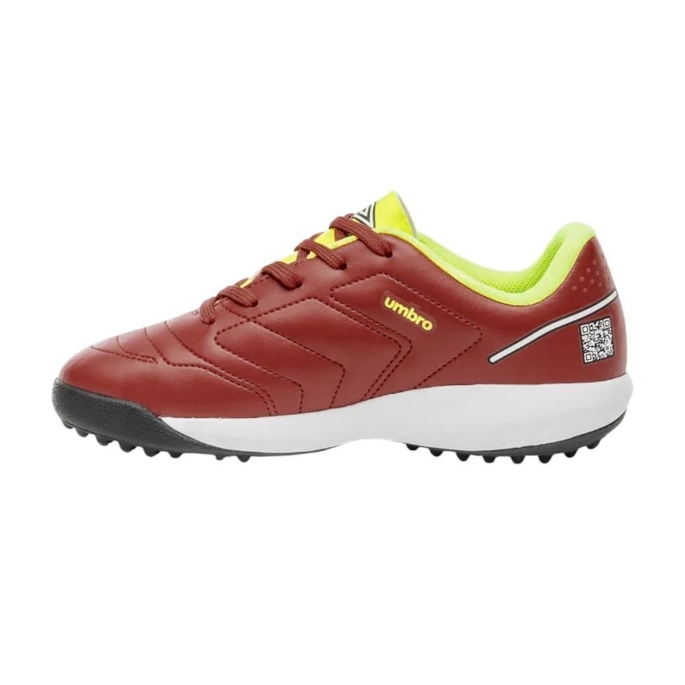 Chuteira Society Umbro Br Futsal Infantil Vermelho 2