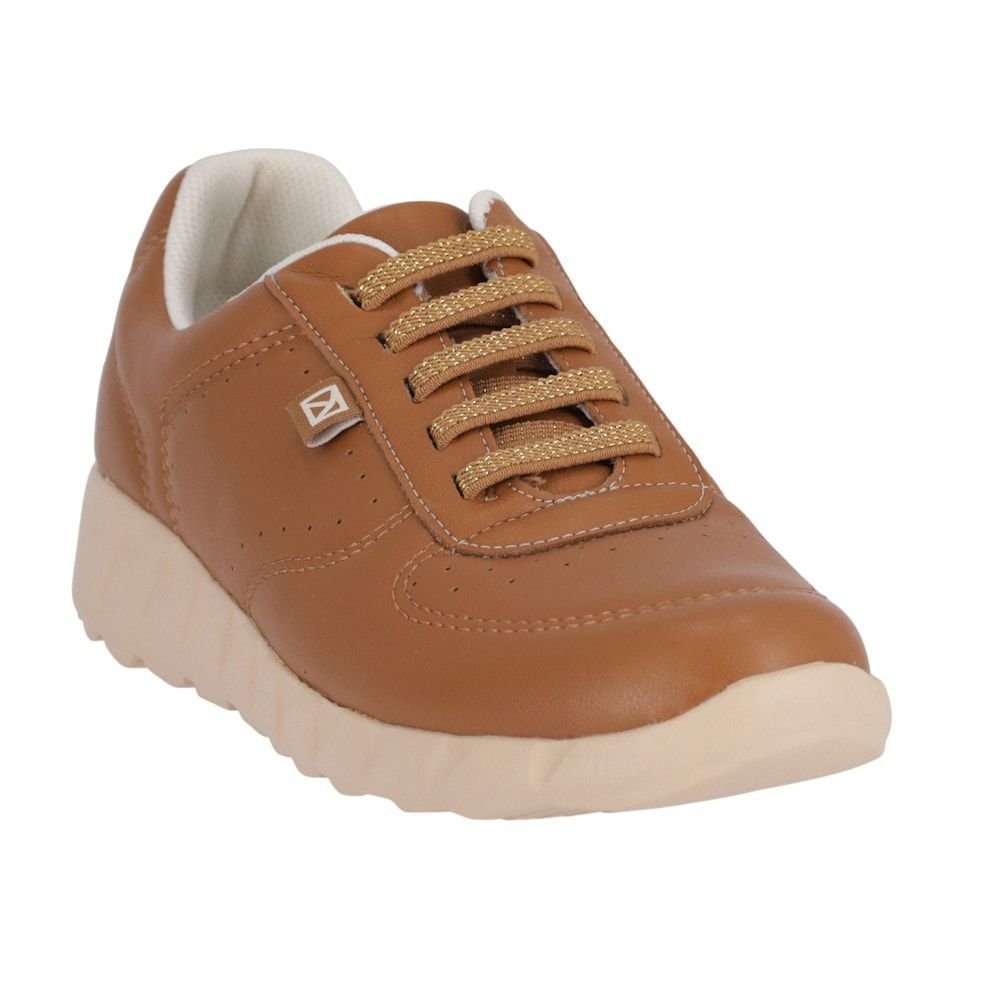 Tênis Piccadilly Fabi Feminino Marrom 3