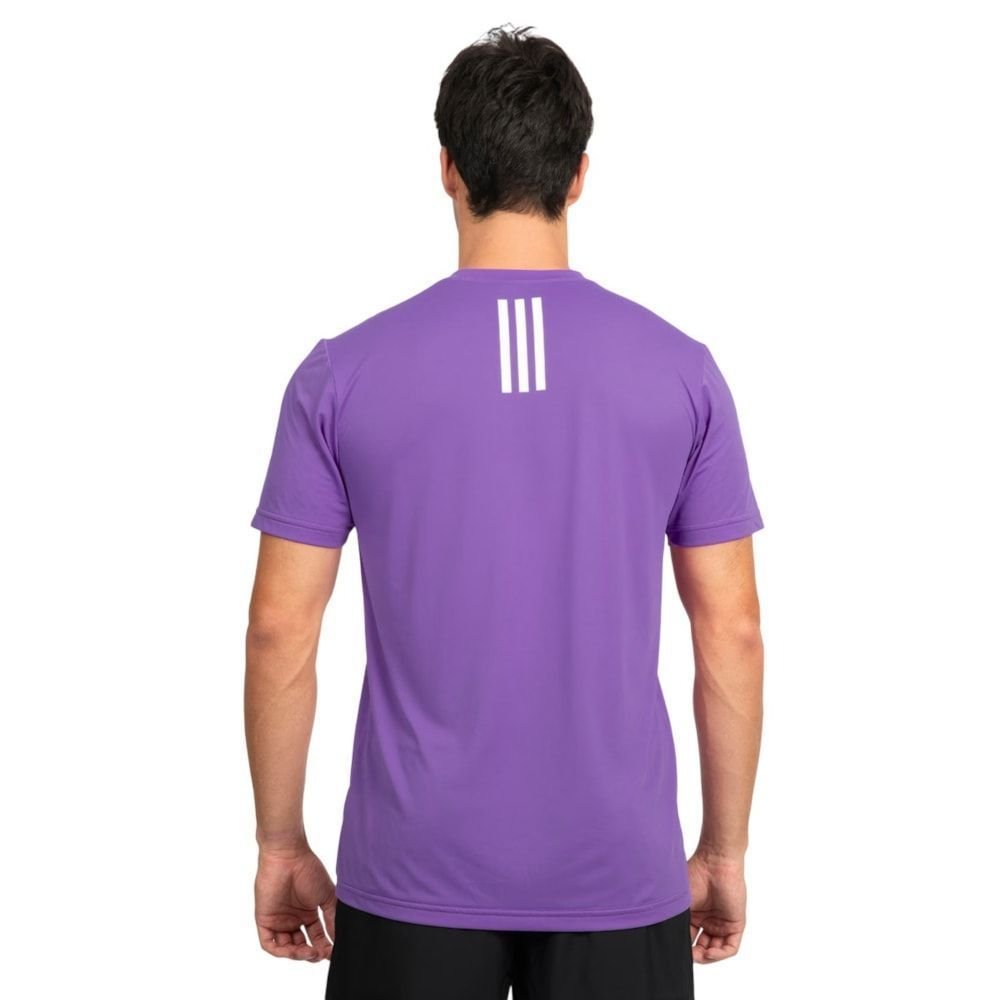 Camiseta Adidas Own The Run Masculina Roxo 2