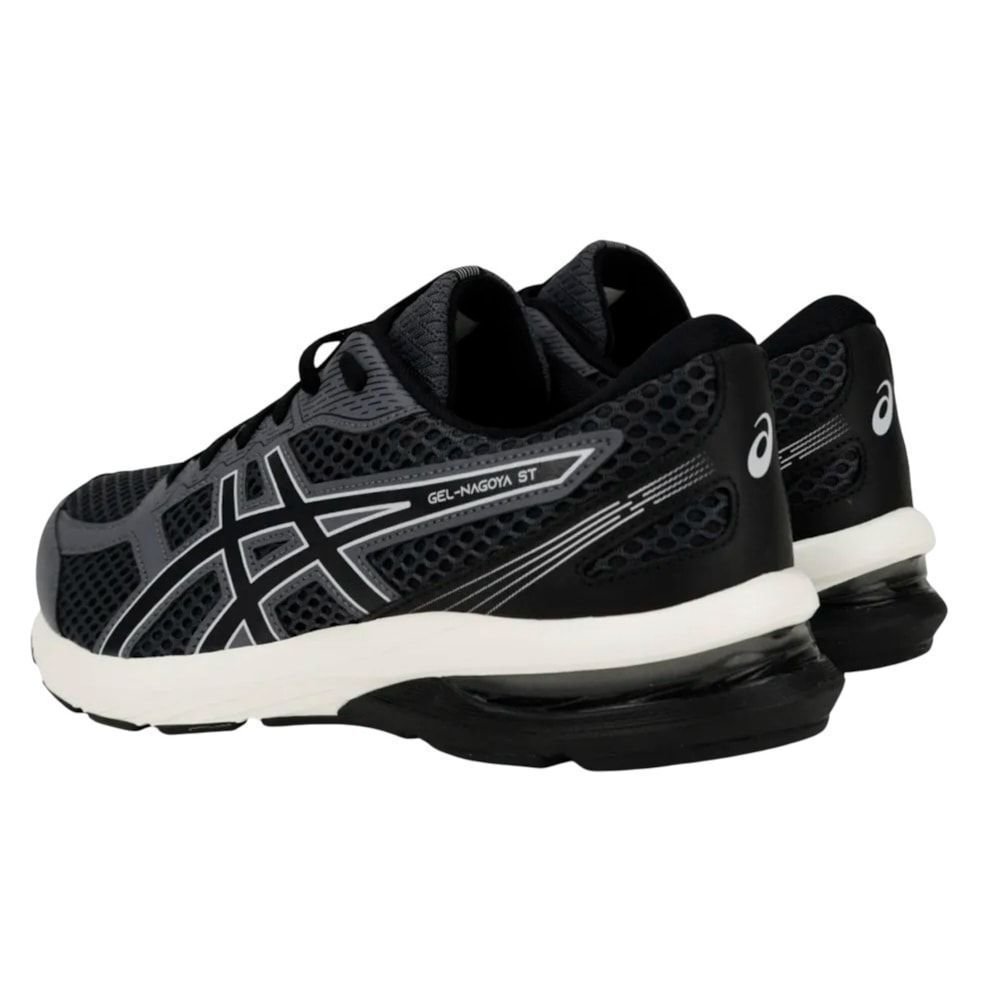 Tênis Asics Gel-Nagoya ST Masculino Cinza/Preto 3