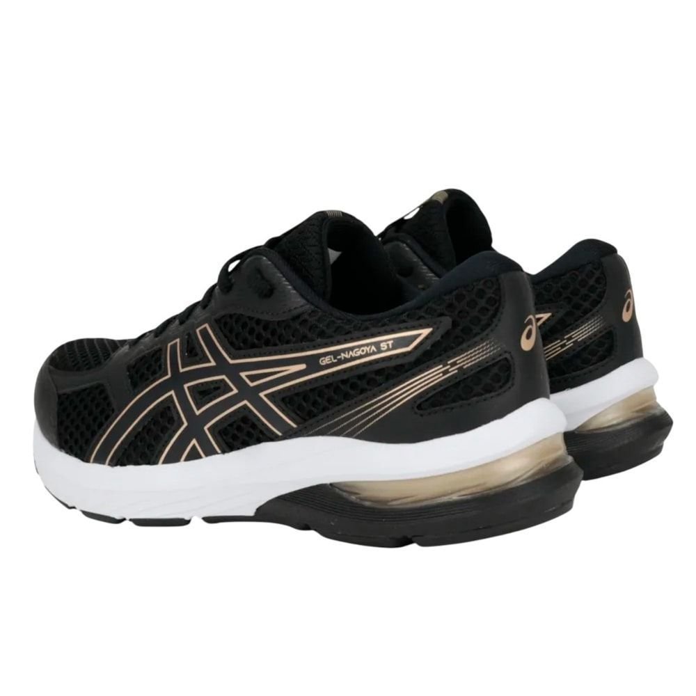 Tênis Asics Gel-Nagoya ST Feminino Preto 4