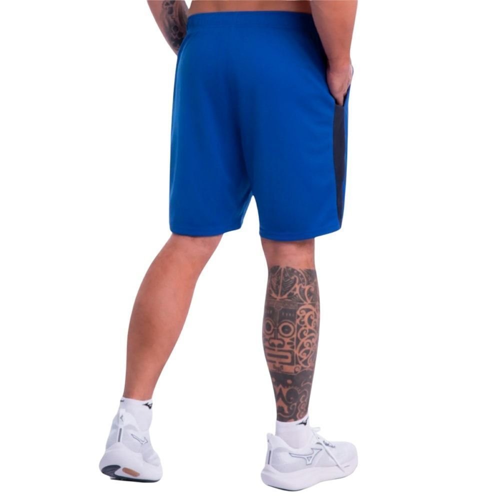 Bermuda Mizuno Root Mesh 2 Masculina Azul 2