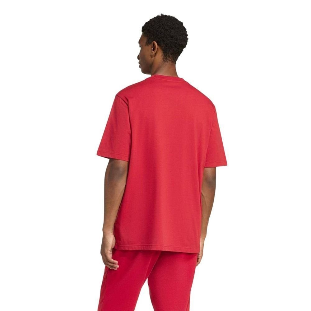 Camiseta Adidas Essentials Big Logo Masculina Vermelho 2