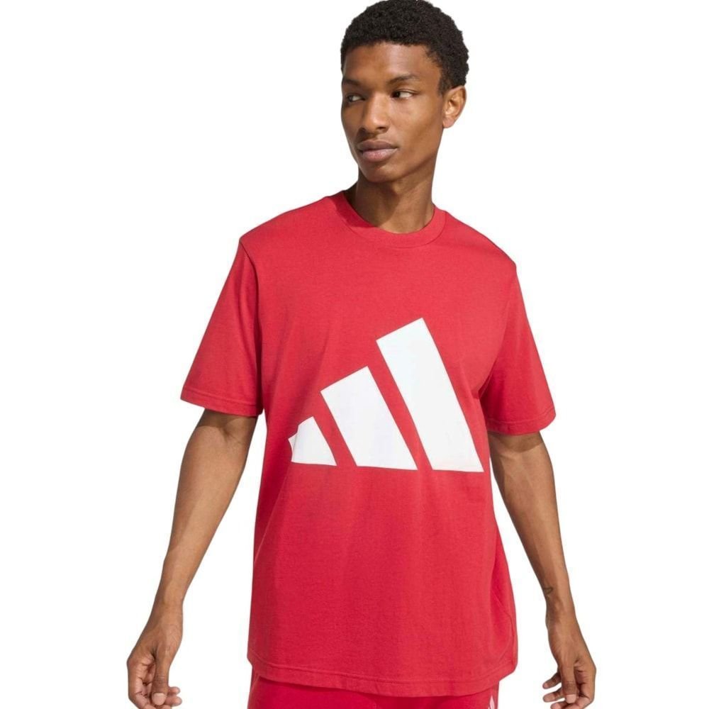 Camiseta Adidas Essentials Big Logo Masculina Vermelho 3