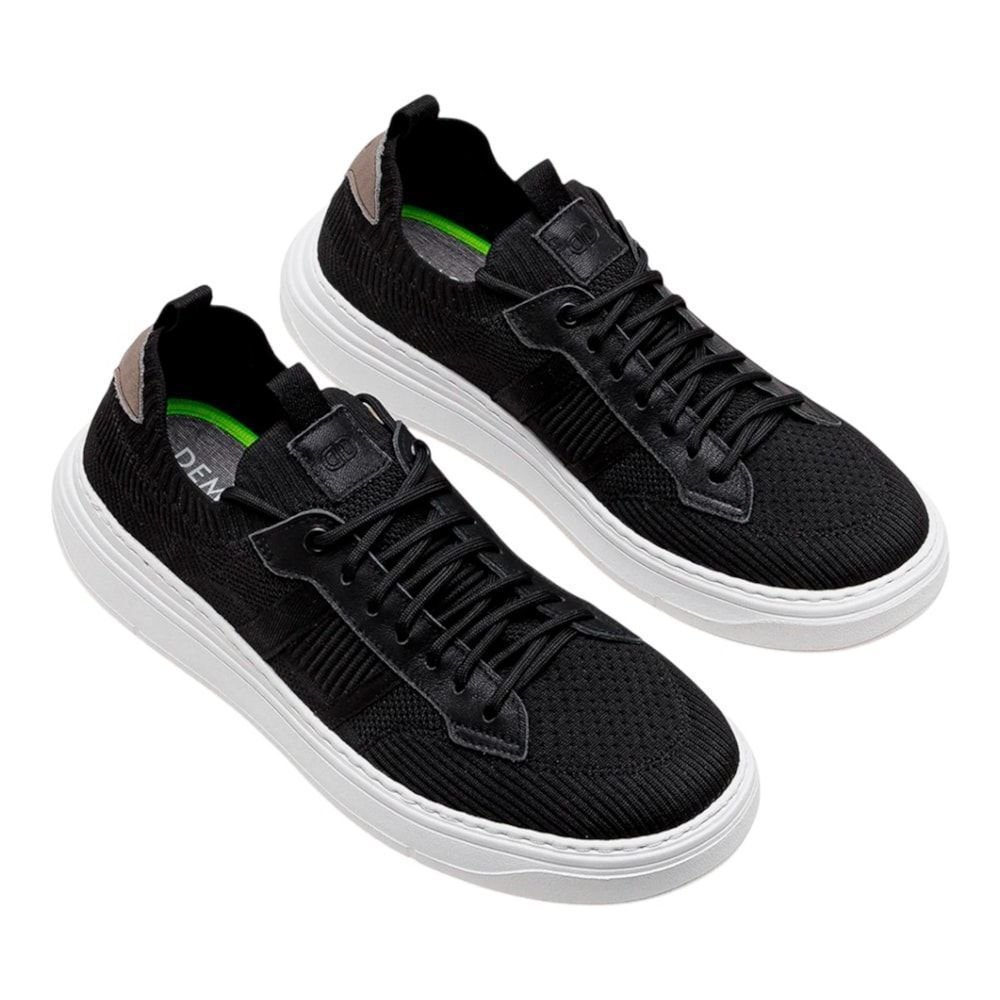Tênis Democrata Joe Ultra Light Knit Masculino Preto 2