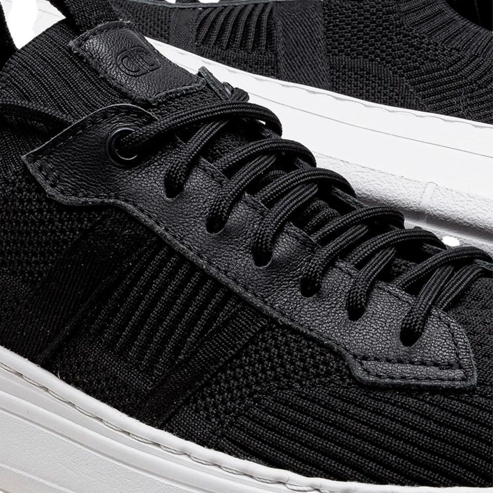 Tênis Democrata Joe Ultra Light Knit Masculino Preto 4