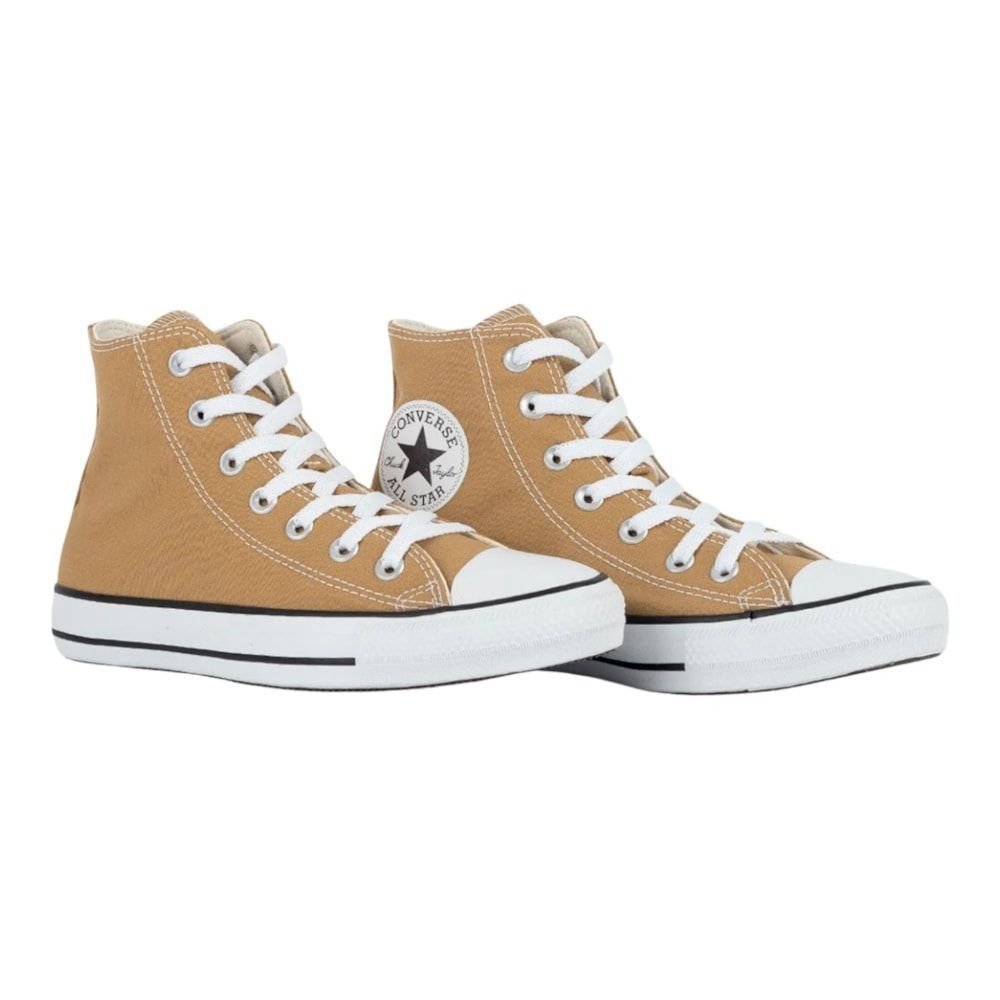 Tênis Converse All Star Chuck Taylor Seasonal HI Unissex Bege 2
