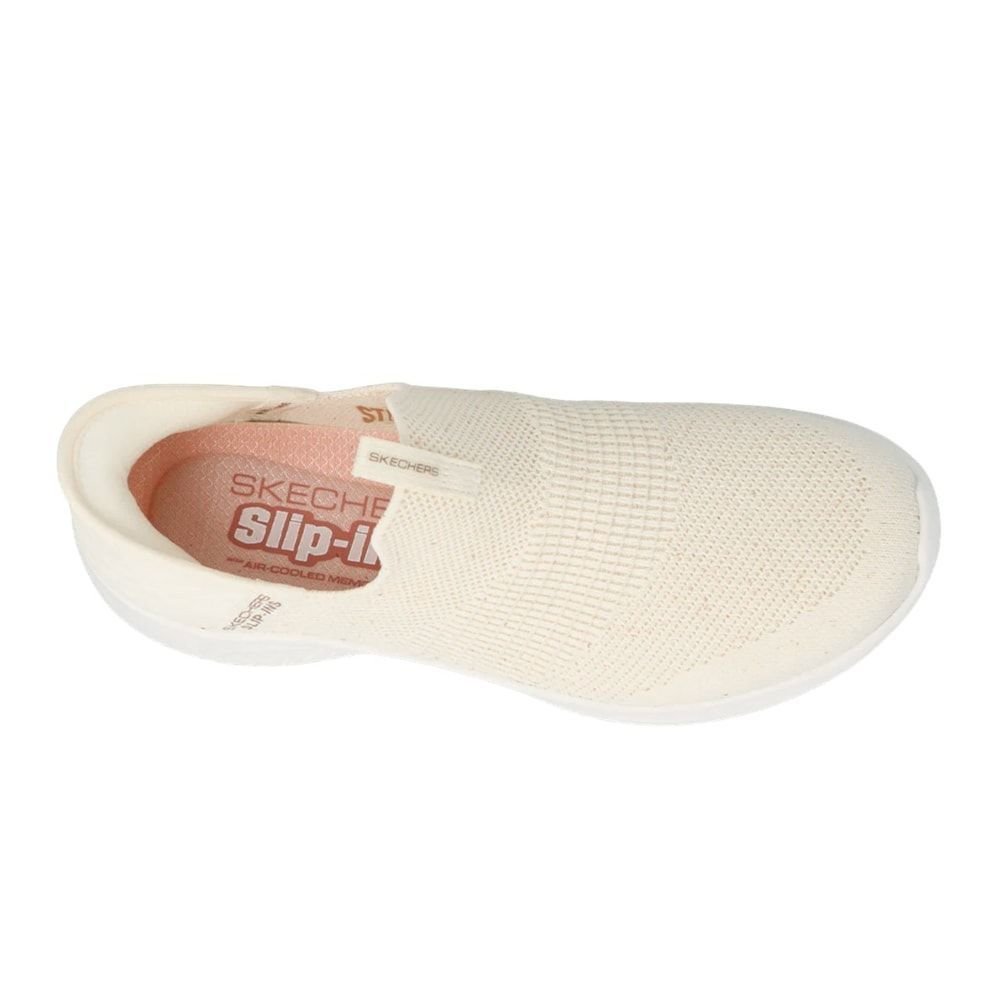 Tênis Skechers Ultra Flex 3.0 Feminino Bege 4