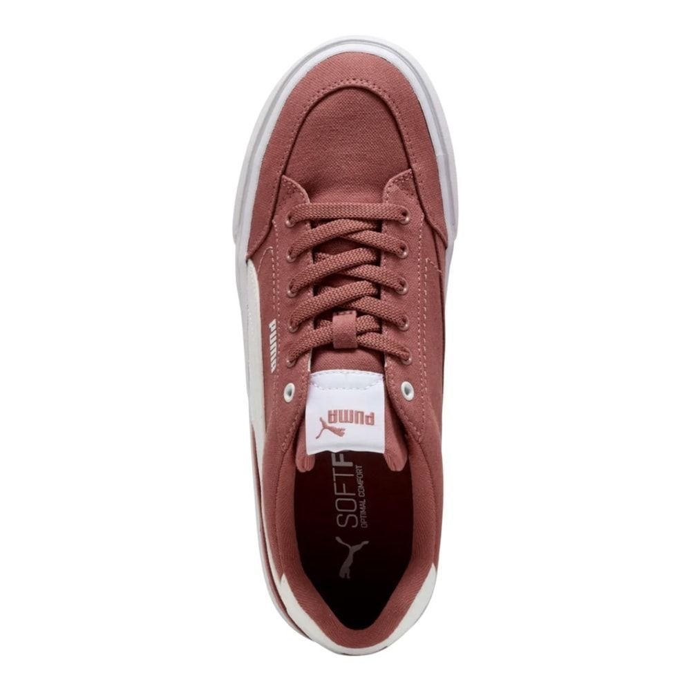 Tênis Puma Court Classic Vulc FS Feminino Vermelho 4
