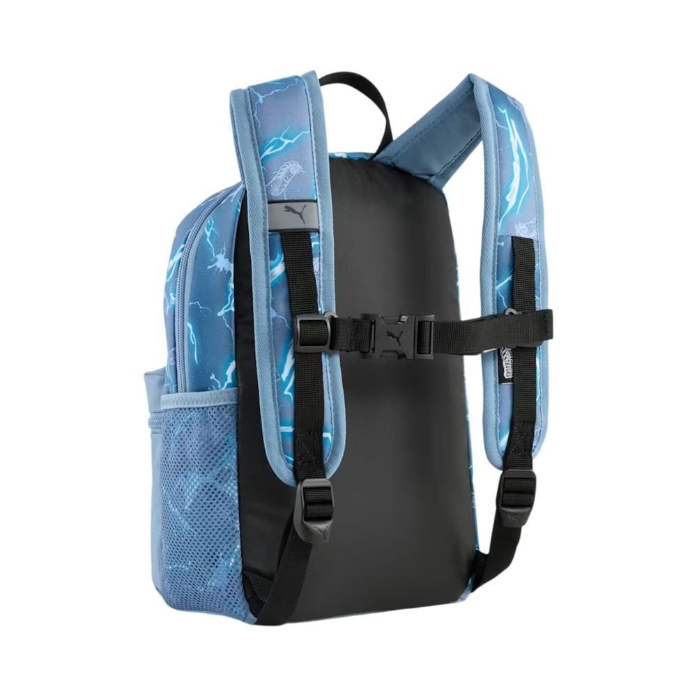 Mochila Puma X Hot Wheels Monster Trucks Infantil Azul 2