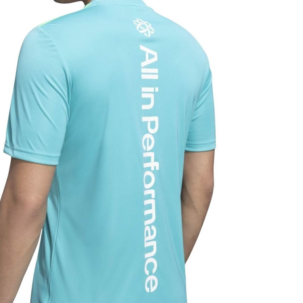 Camiseta Adidas Team Winner Mercedes AMG Petronas Masculina Verde 5