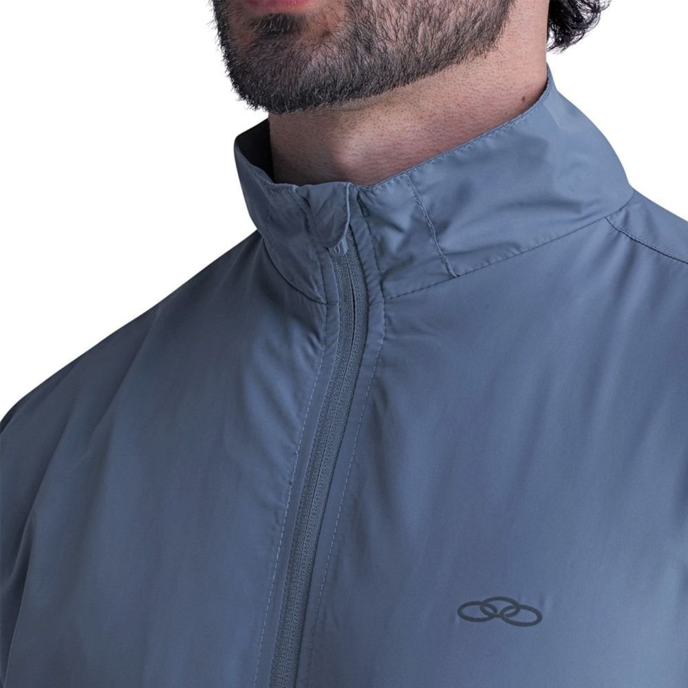 Jaqueta Quebra-Vento Olympikus Essential Masculina Azul 3