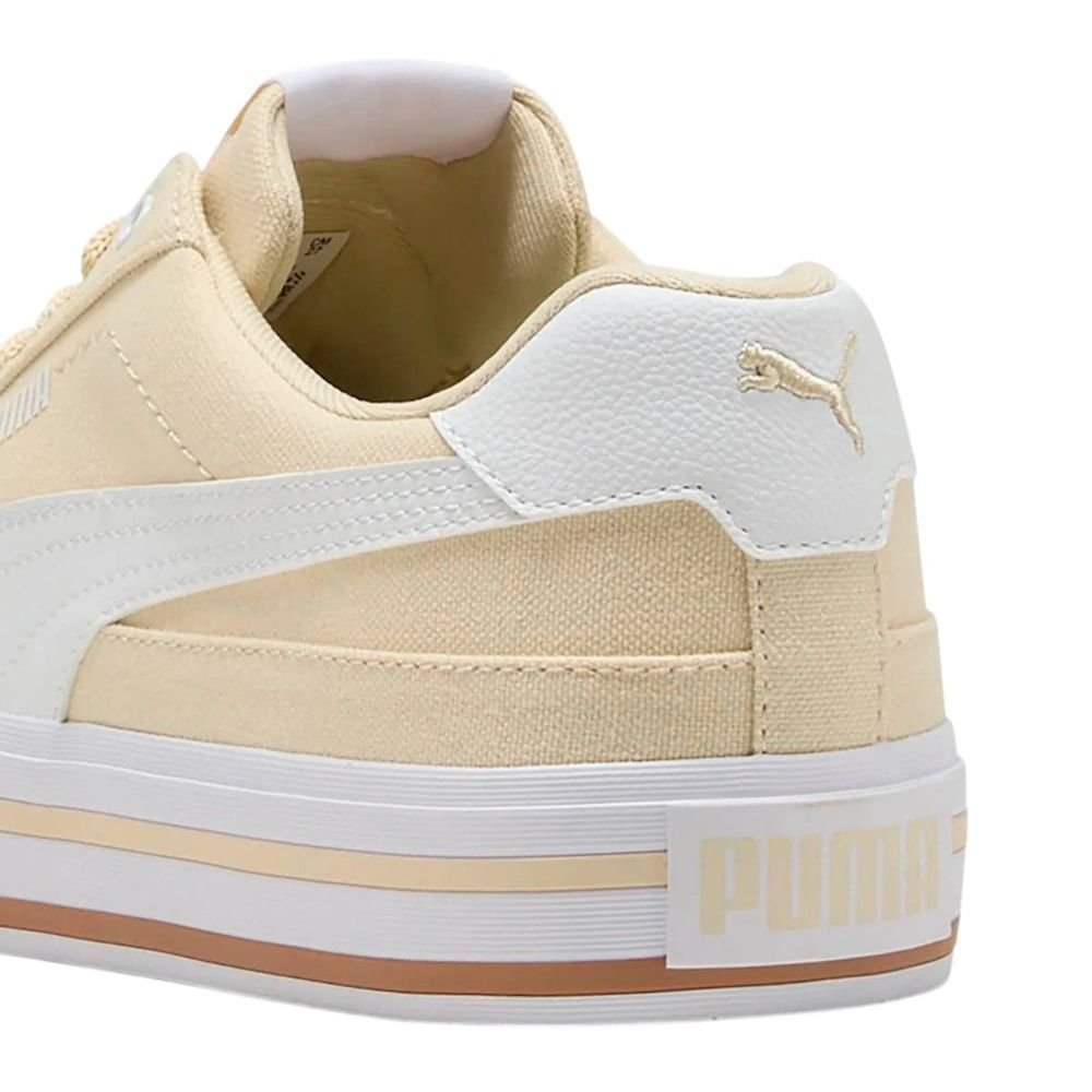Tênis Puma Court Classic Vulc FS Feminino Bege 4