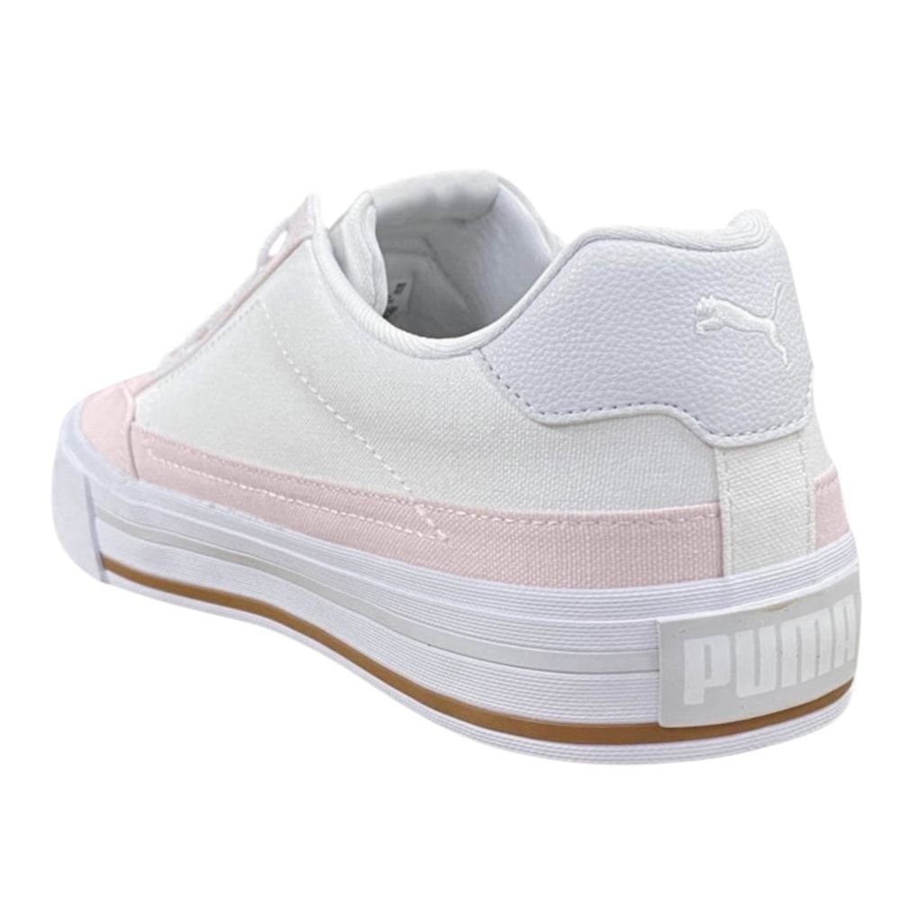 Tênis Puma Court Classic Vulc FS Feminino Branco 4