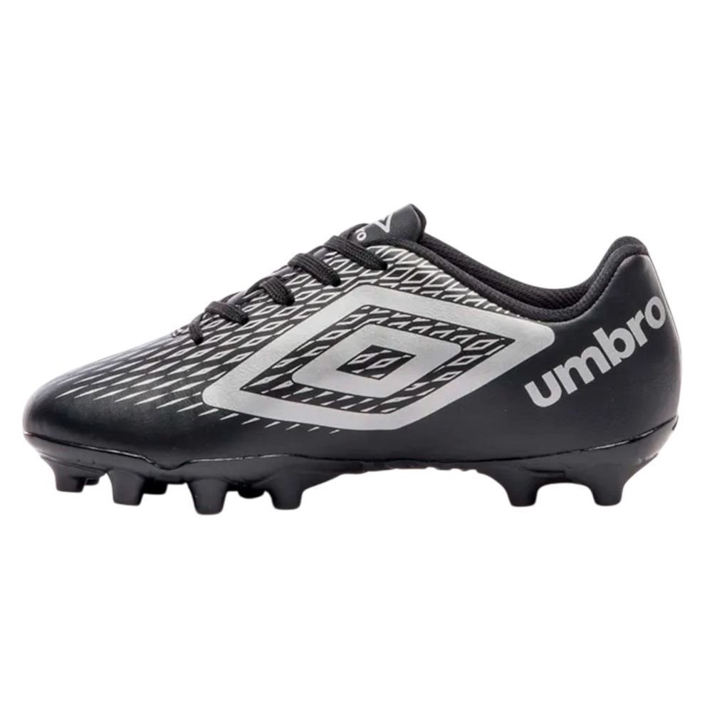 Chuteira Campo Umbro X-Diamond Infantil Preto 2
