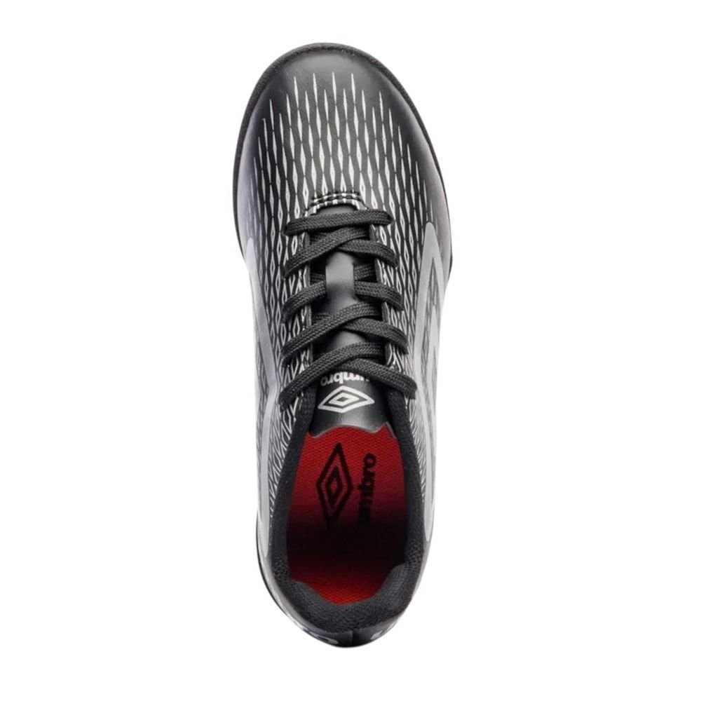 Chuteira Society Umbro X-Diamond Infantil Preto 5