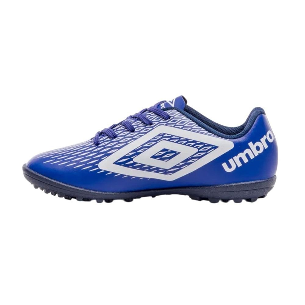 Chuteira Society Umbro X-Diamond Infantil Azul 2