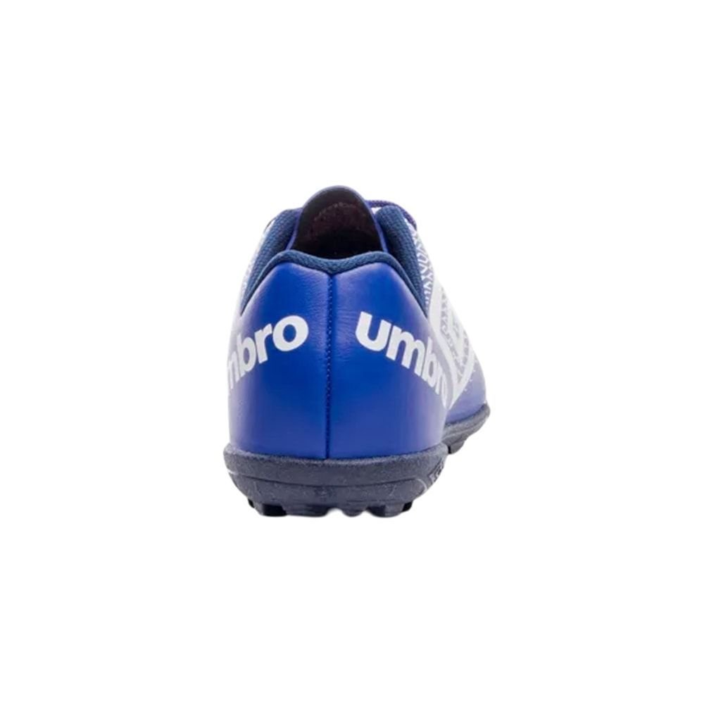 Chuteira Society Umbro X-Diamond Infantil Azul 4