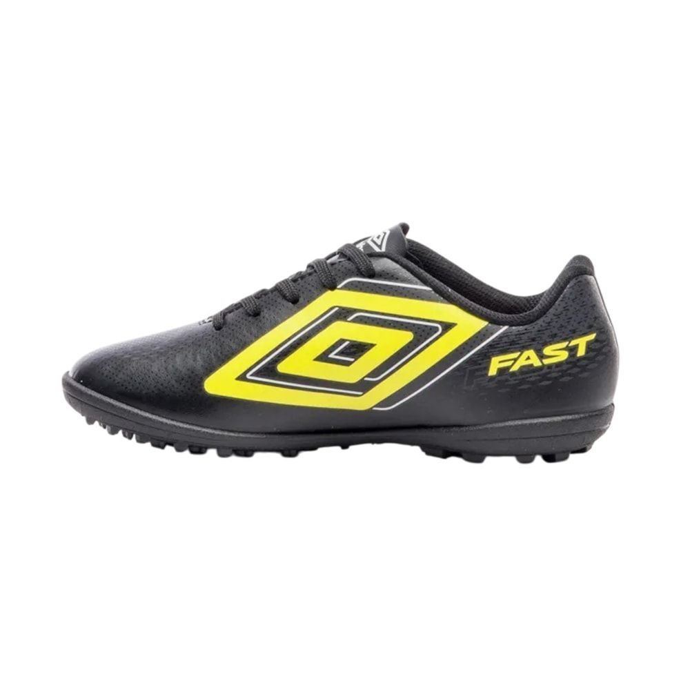 Chuteira Society Umbro Fast II Infantil Preto 2