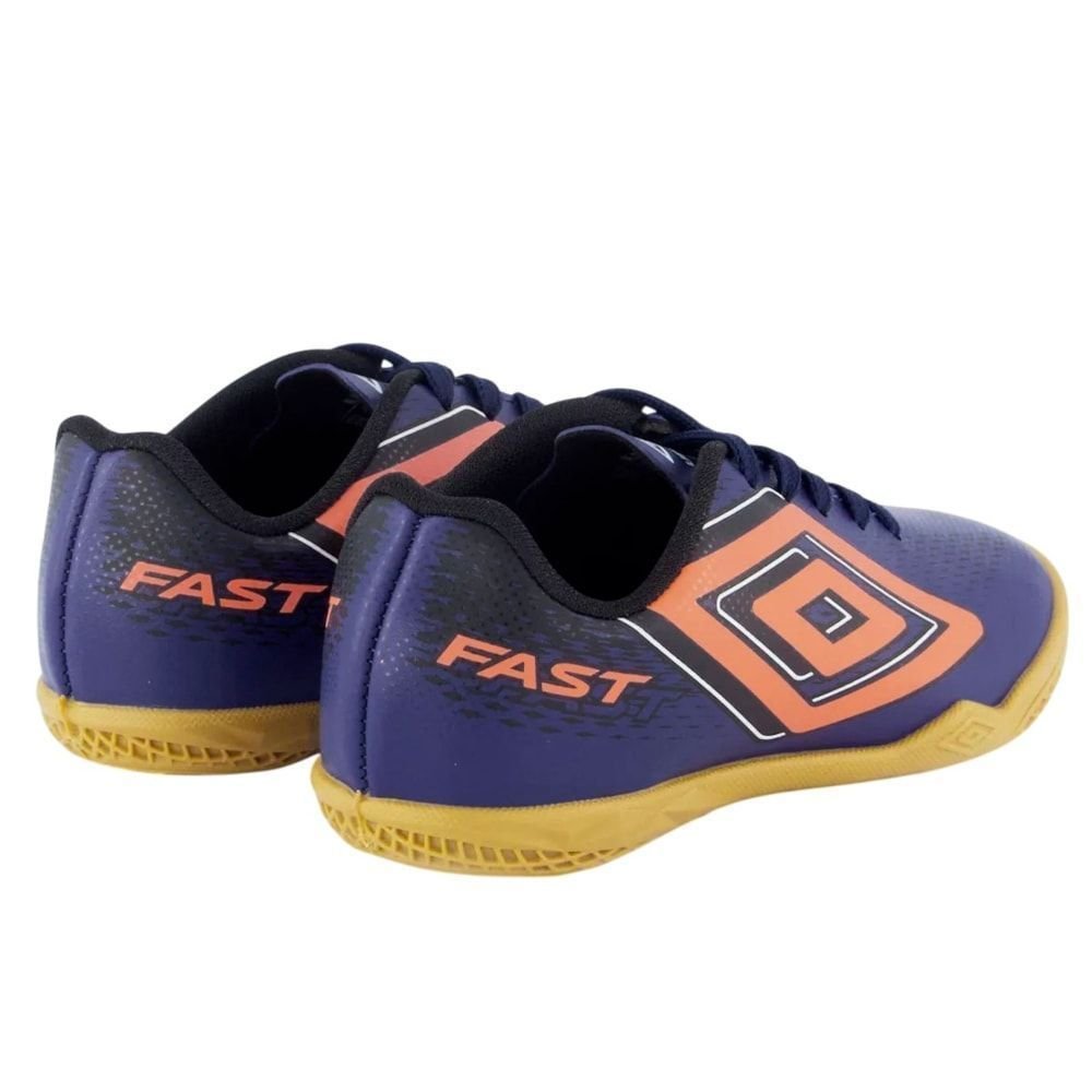 Chuteira Futsal Umbro Fast II Infantil Azul 3