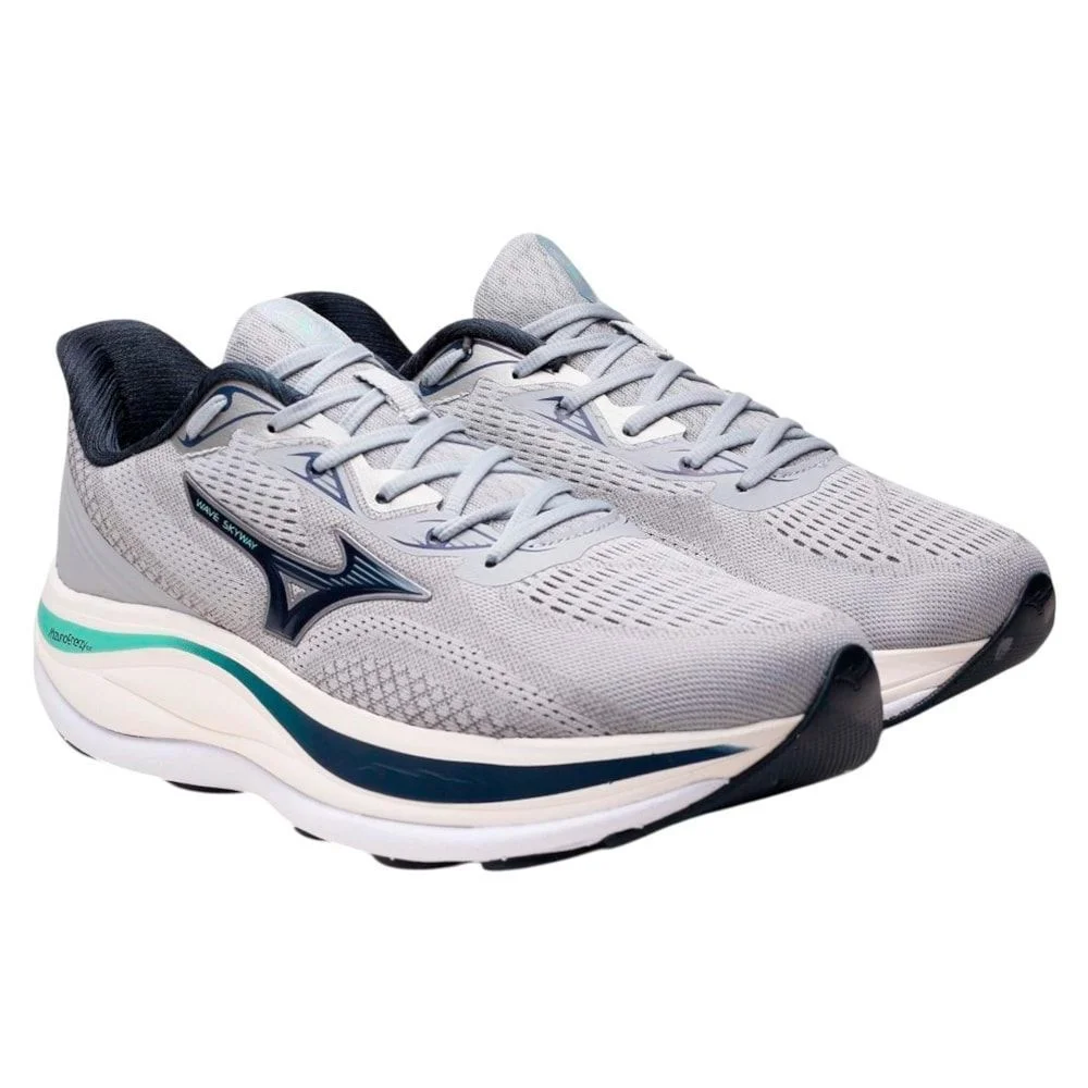 Tênis Mizuno Wave Skyway Masculino Cinza 3