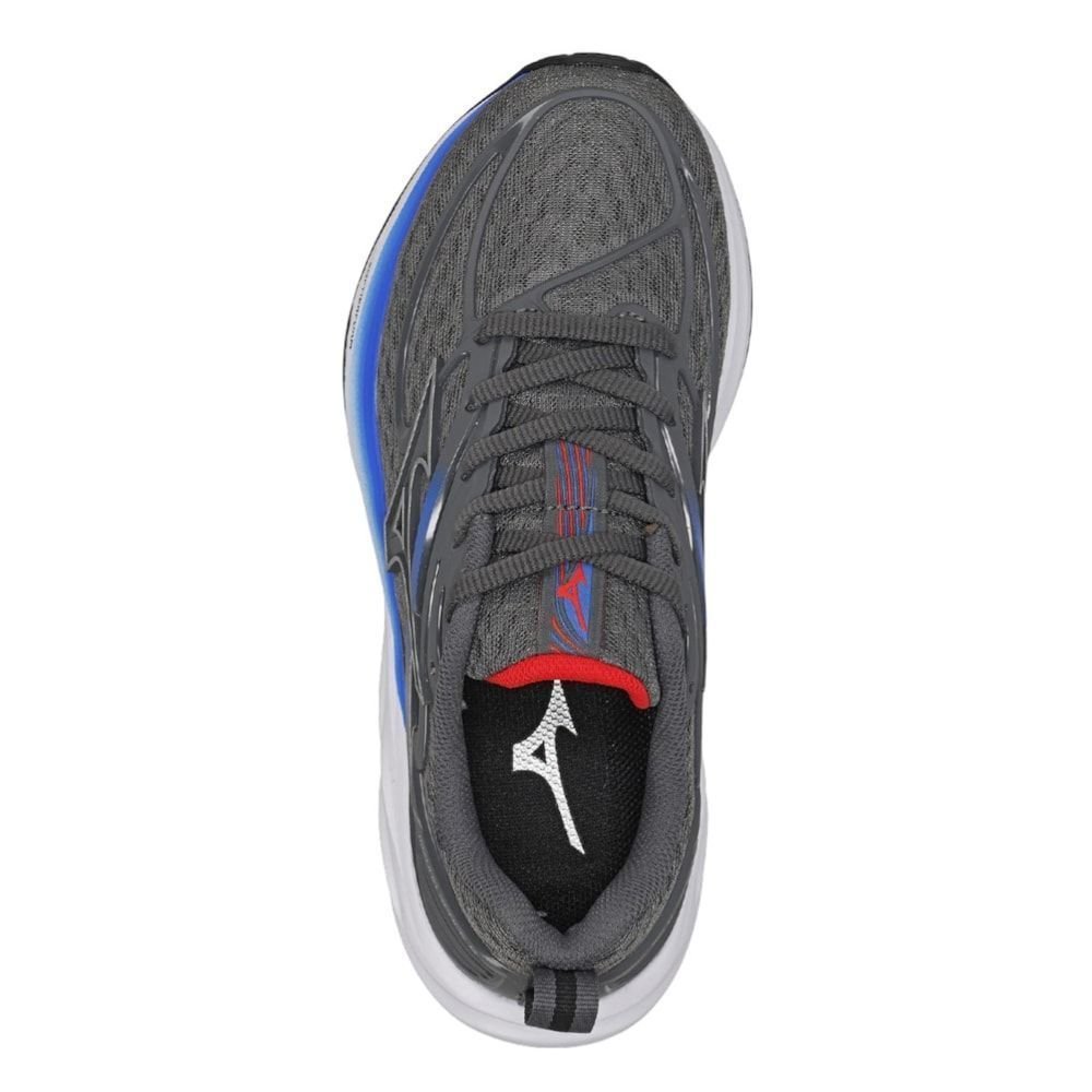 Tênis Mizuno Space 6 Infantil Cinza 4