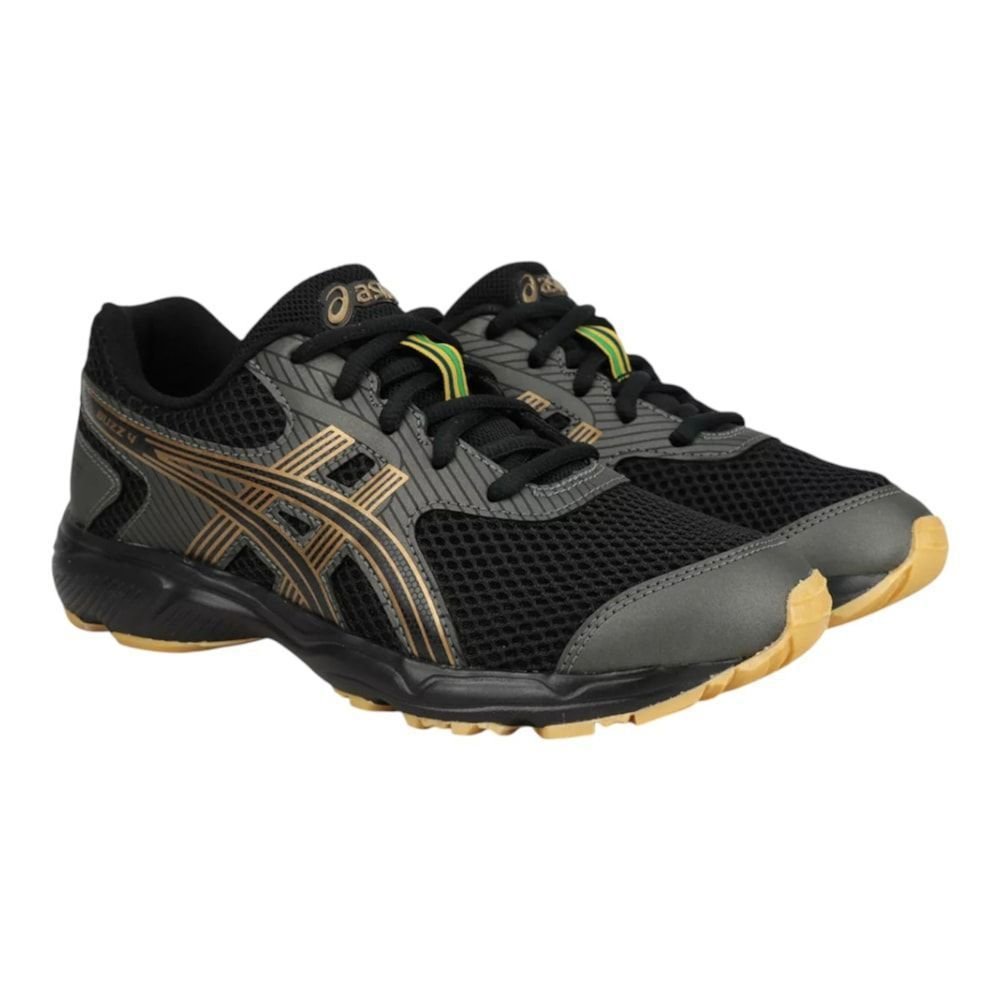 Tênis Asics Buzz 4 Senna Infantil Preto 3