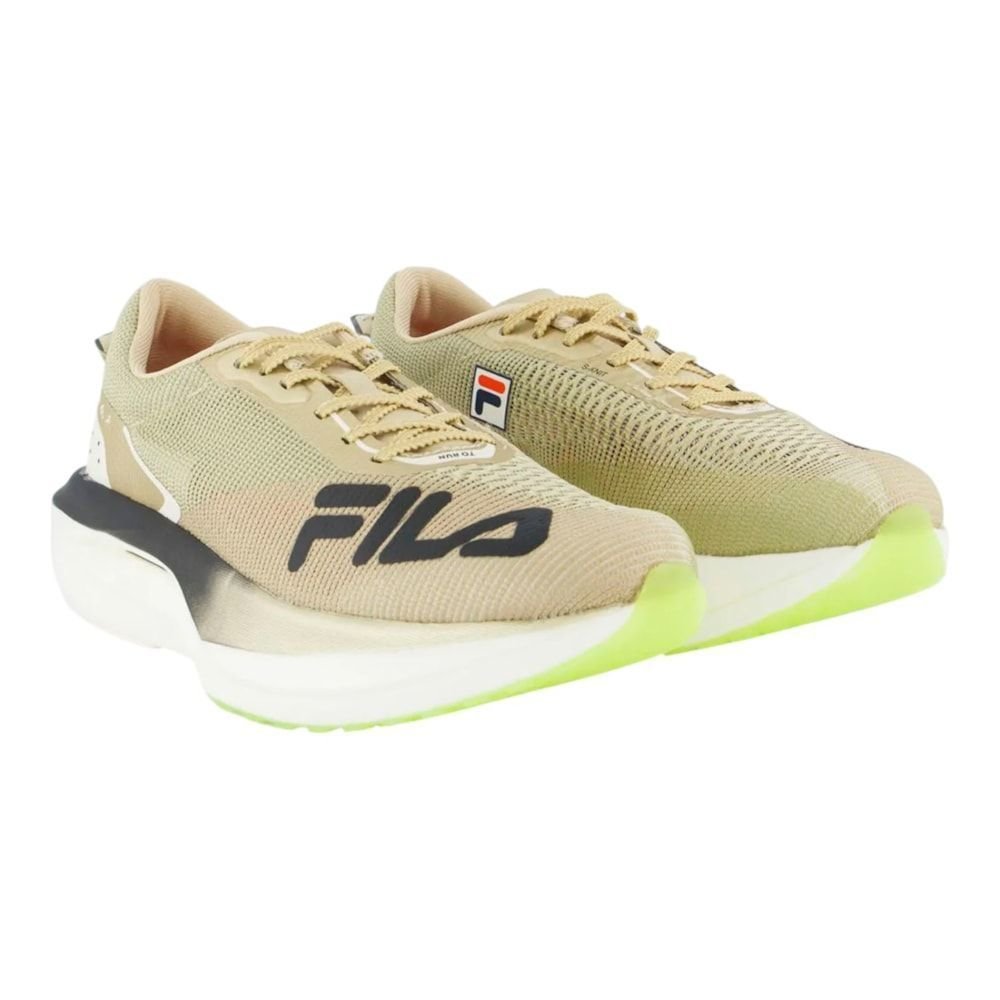 Tênis Fila Racer Carbon 3 Tri Feminino Dourado 3