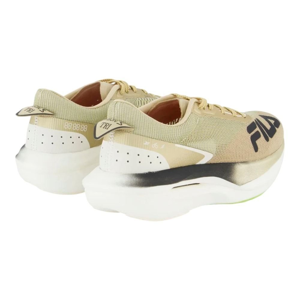 Tênis Fila Racer Carbon 3 Tri Feminino Dourado 4