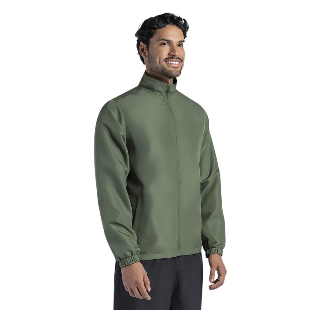 Jaqueta Corta Vento Olympikus Essential Masculina Verde 3