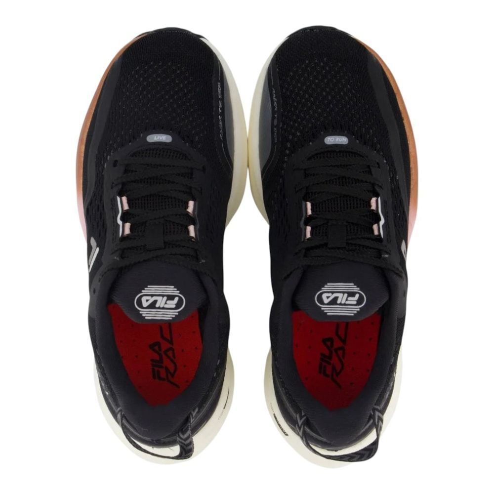 Tênis Fila Racer T2 Xtreme Feminino Preto 4