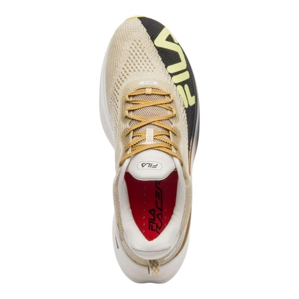 Tênis Fila Racer Speedzone Masculino Bege 4