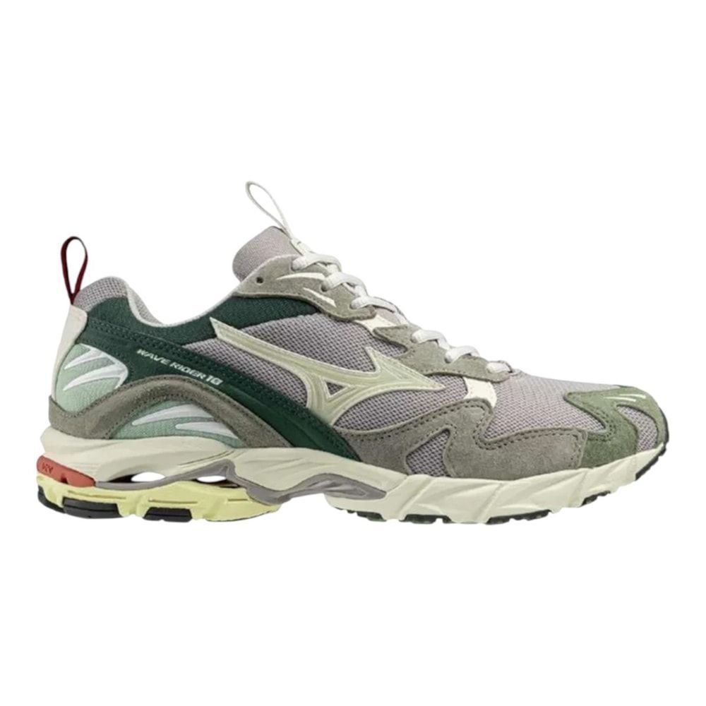 Tênis Mizuno Wave Rider 10 Premium Unissex Verde 1