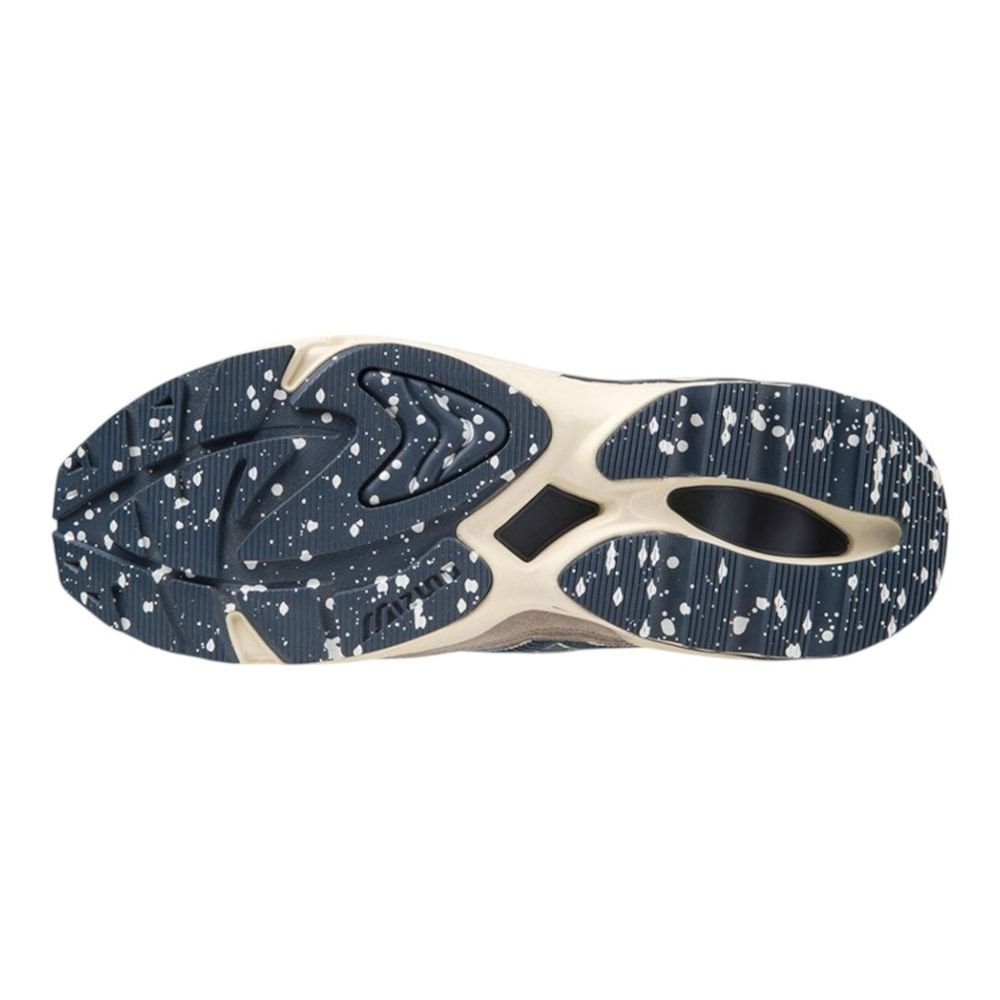 Tênis Mizuno Wave Rider 1 Nikka Pokka Unissex Azul/Bege 5