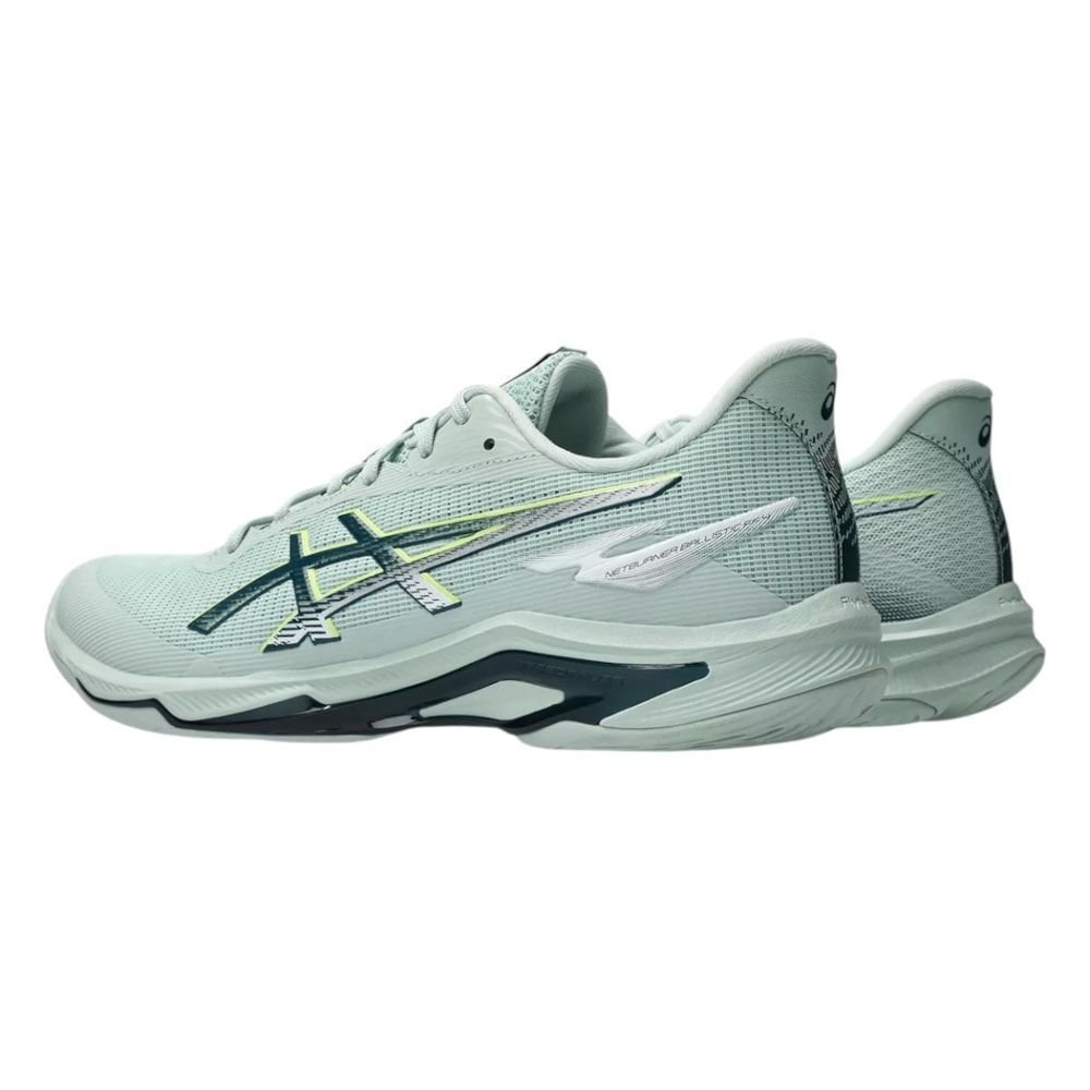 Tênis Asics Netburner Ballistic FF 4 Masculino Verde 4