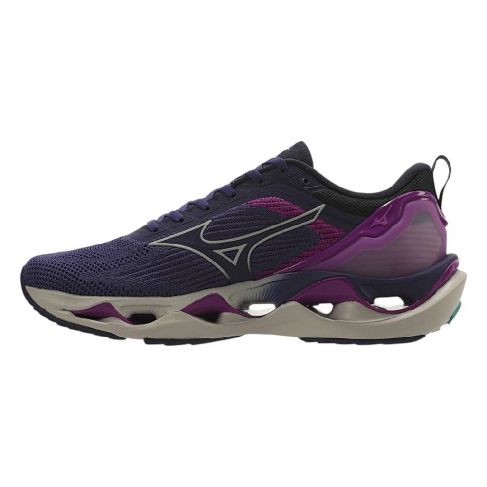 Tênis Mizuno Wave Stratos 3 Feminino Roxo 2