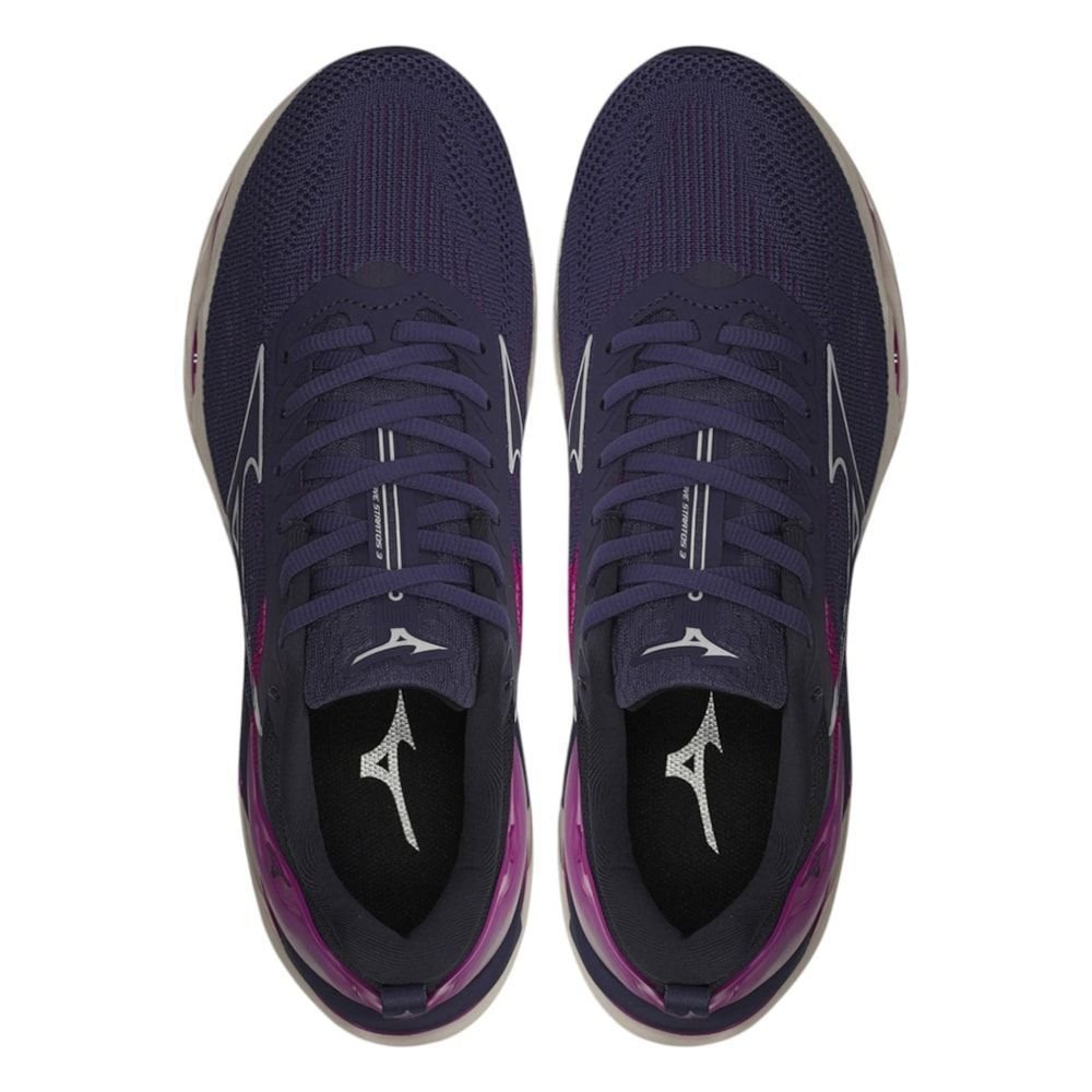 Tênis Mizuno Wave Stratos 3 Feminino Roxo 4