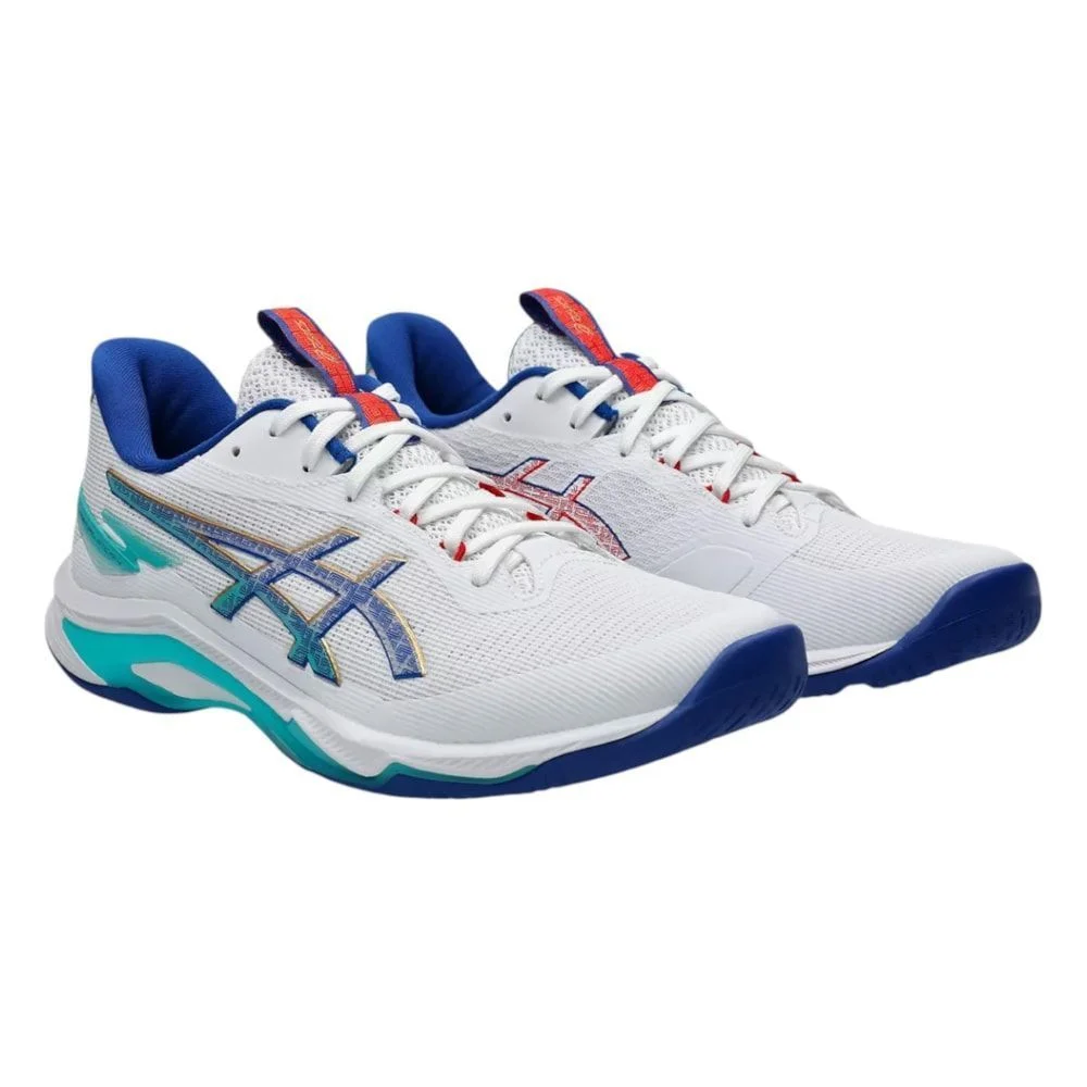 Tênis Asics Netburner Ballistic FF 4 Masculino Branco 3