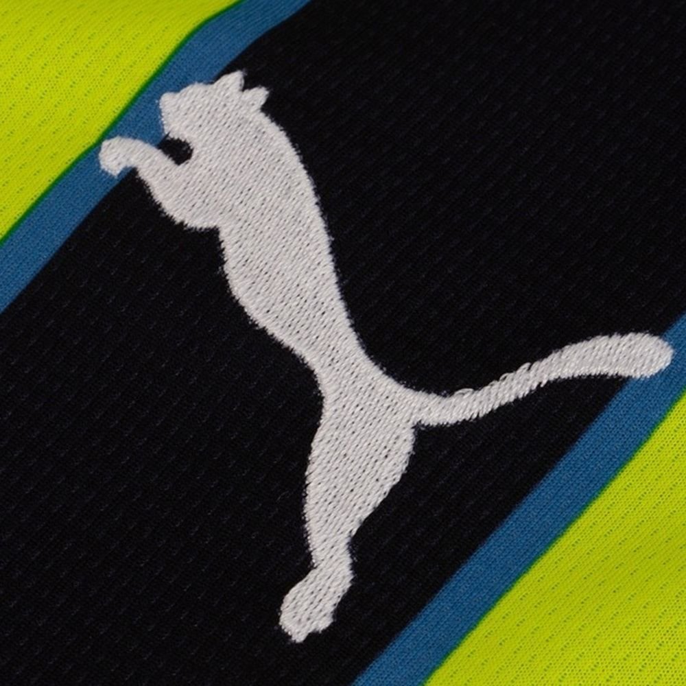 Camisa Puma Manchester City II 2024/25 Torcedor Masculina Preto/Amarelo 4