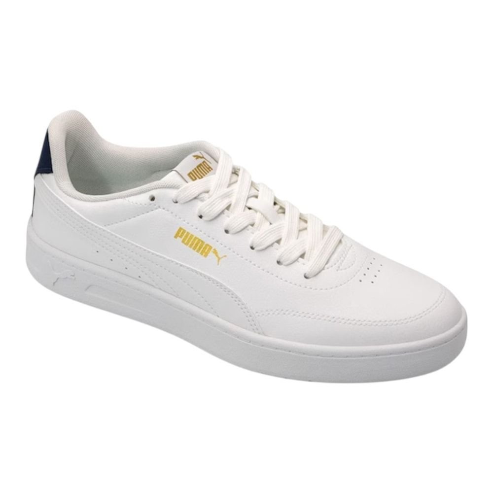 Tênis Puma Court Classic Clean BDP Masculino Branco 3