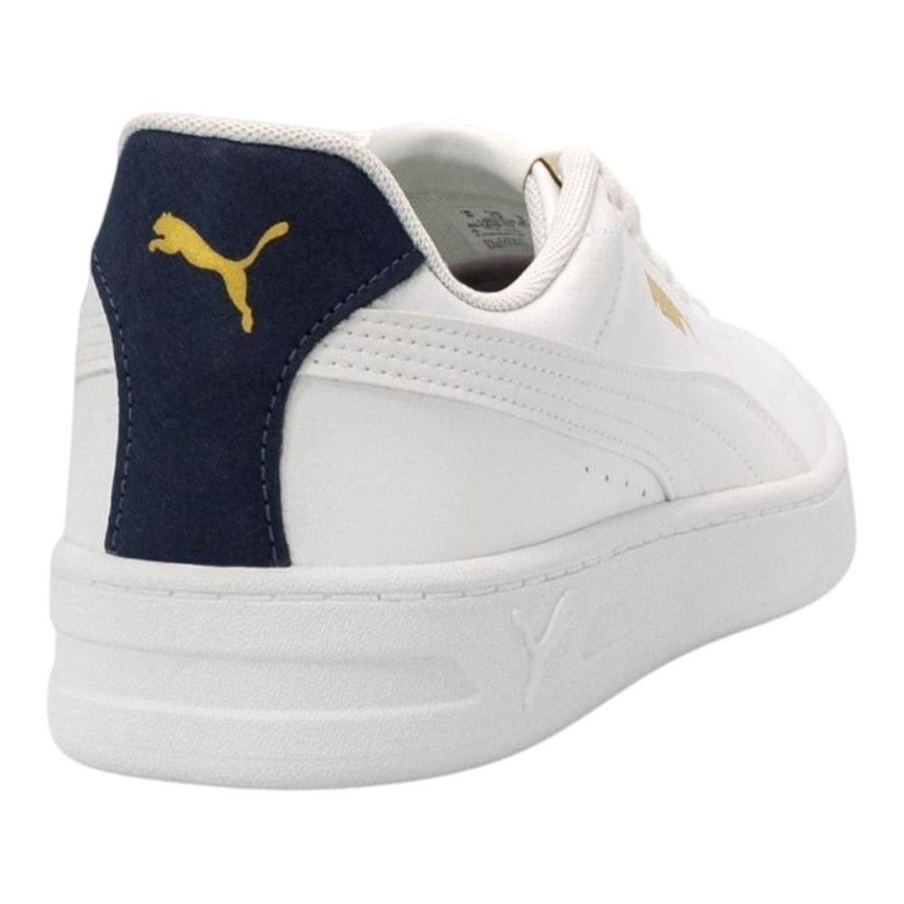 Tênis Puma Court Classic Clean BDP Masculino Branco 4