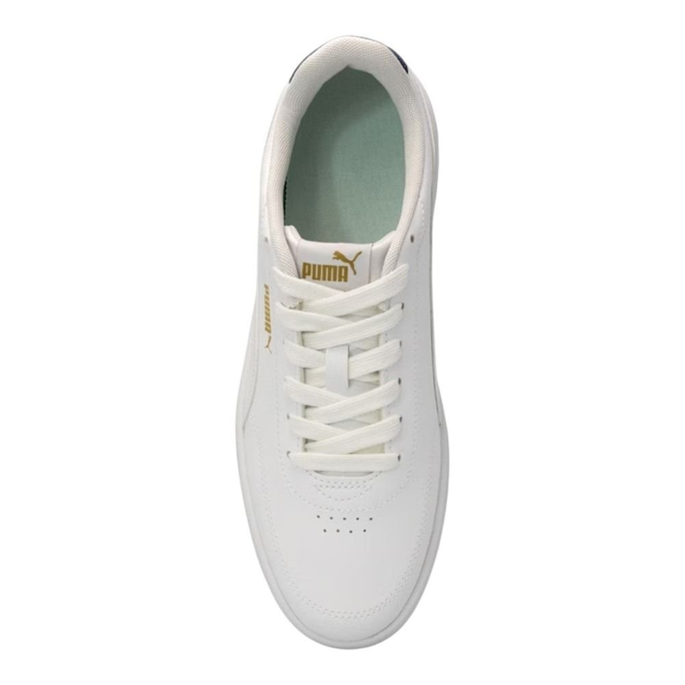 Tênis Puma Court Classic Clean BDP Masculino Branco 5