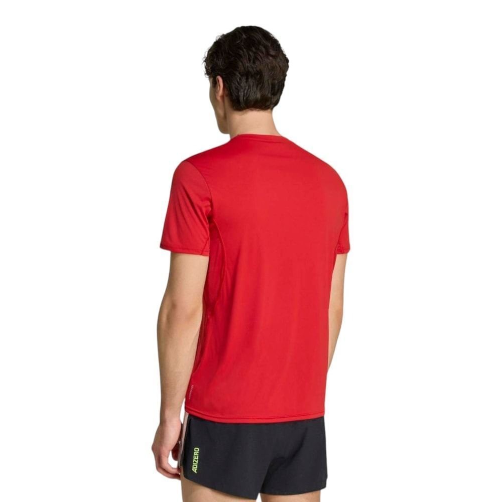 Camiseta Adidas Adizero Essentials Masculina Vermelho 2