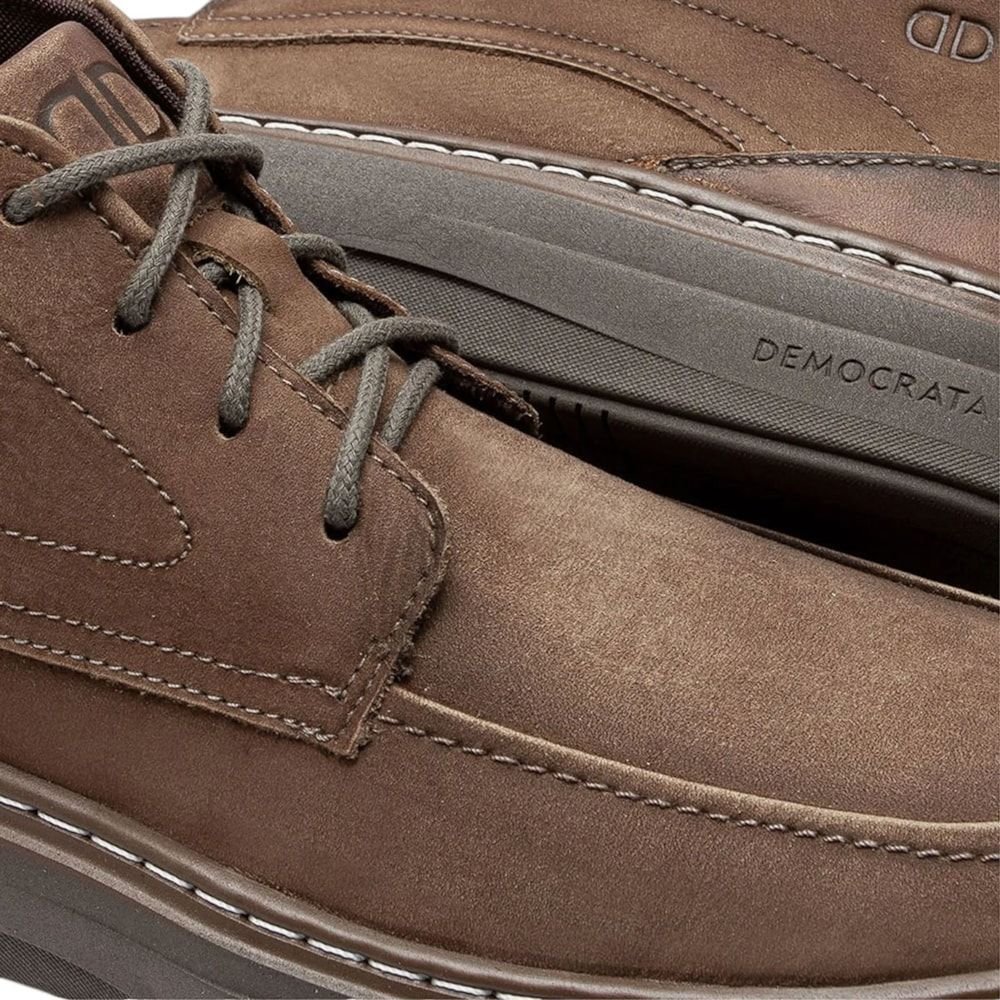 Bota Democrata Grid Masculino Marrom 4